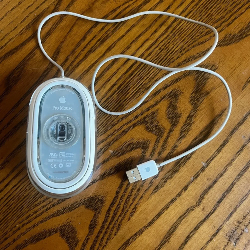 Apple White USB Wired Mouse